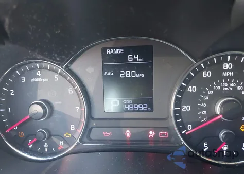 2015 Kia Forte Lx из США, поврежденный, VIN KNAFX4A67F5287233